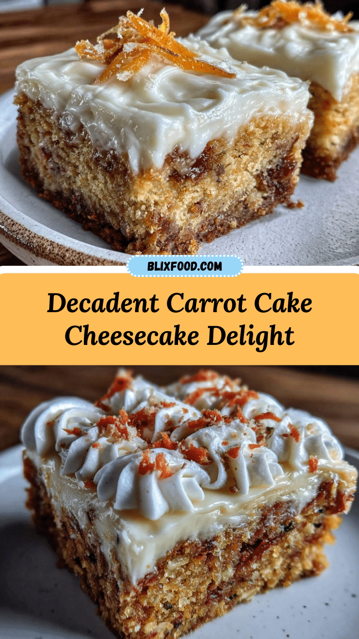 carrot cake cheesecake recipe