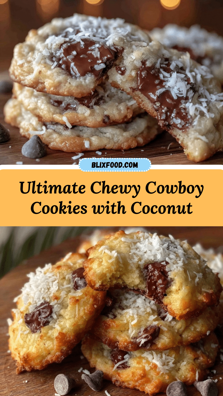 chewy cowboy cookies recipe