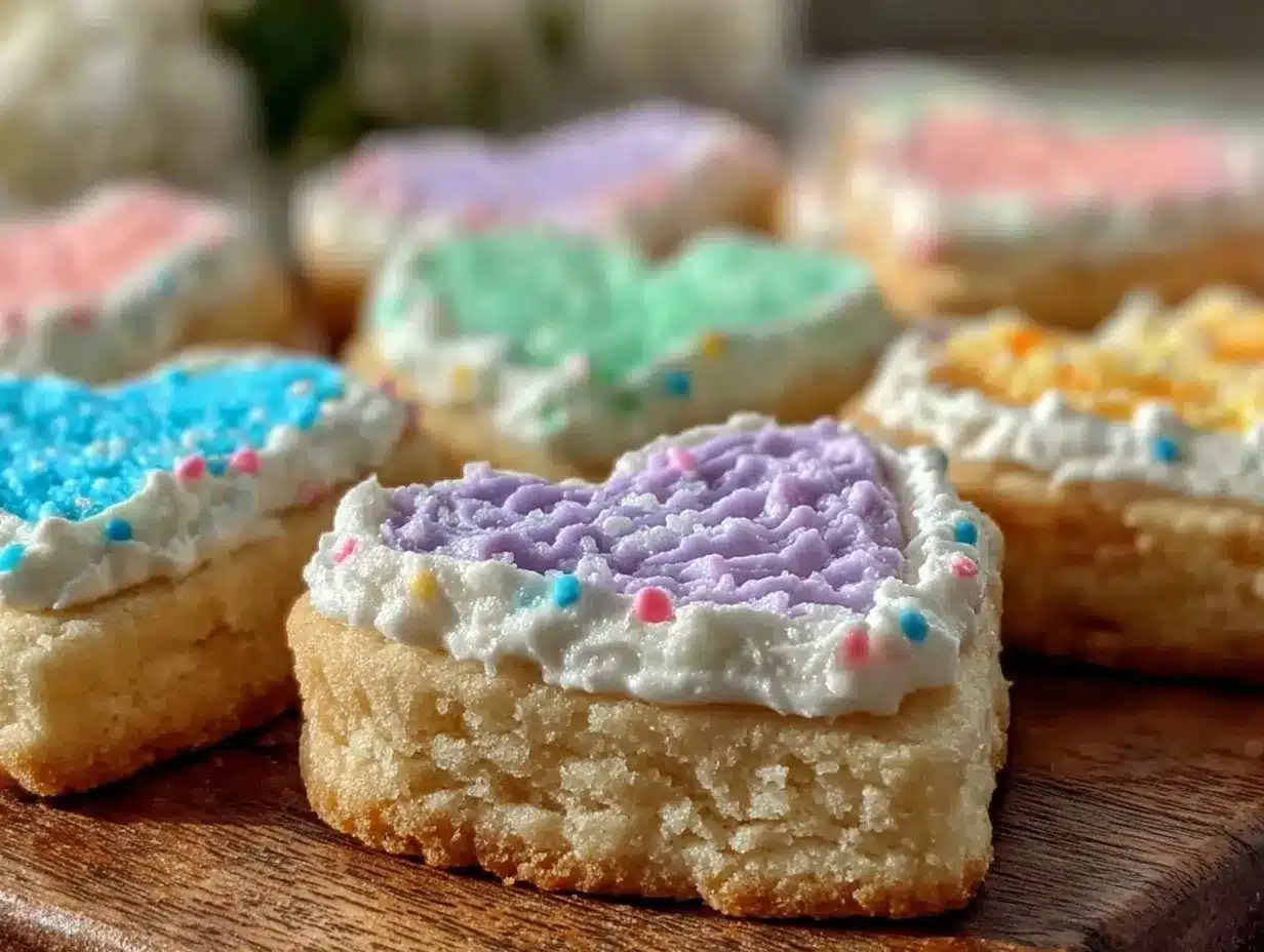 conversation heart sugar cookies preparation steps