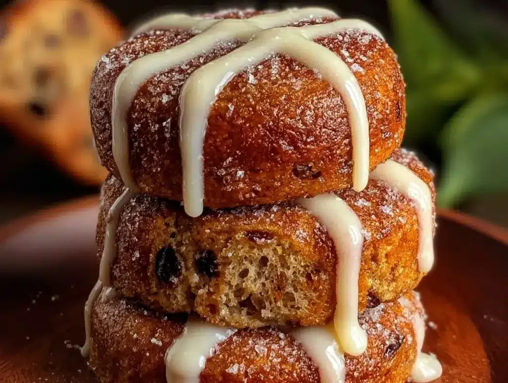 cozy hot cross buns recipe - featured image