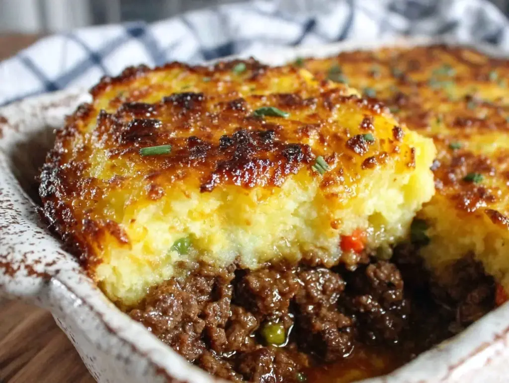 cozy shepherds pie recipe - featured image