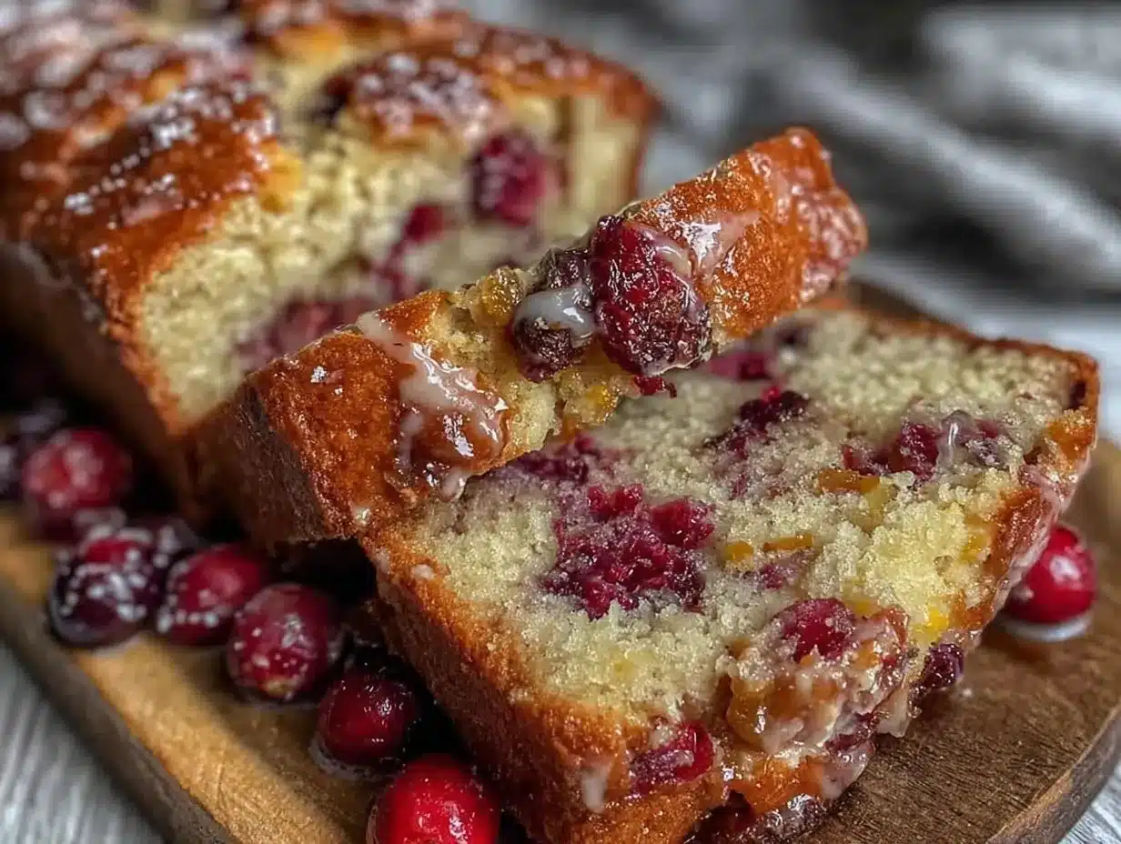 cranberry orange walnut bread preparation steps