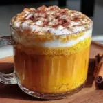 creamy cinnamon vanilla rooibos tea latte - featured image