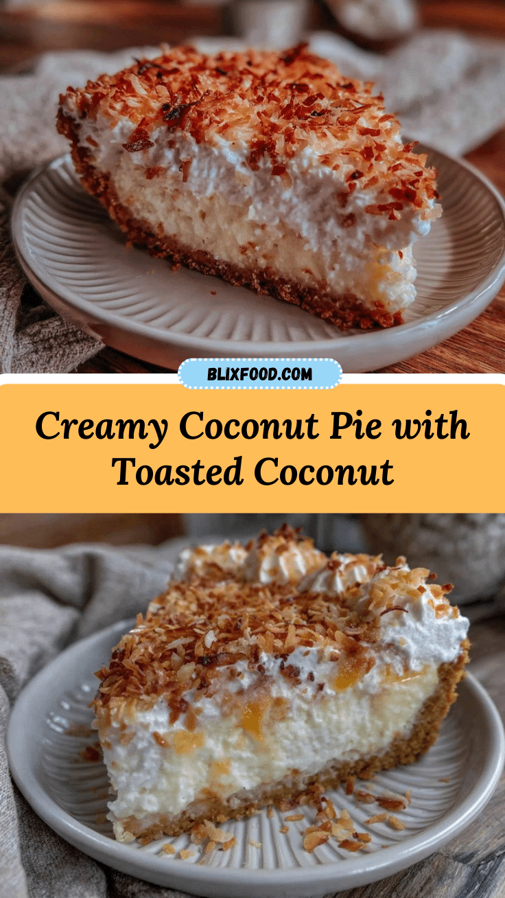 creamy coconut cream pie recipe