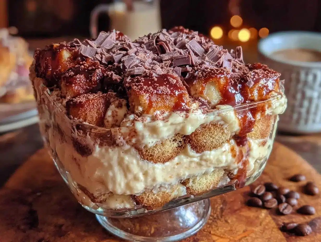 Creamy Irish Cream Tiramisu - featured image