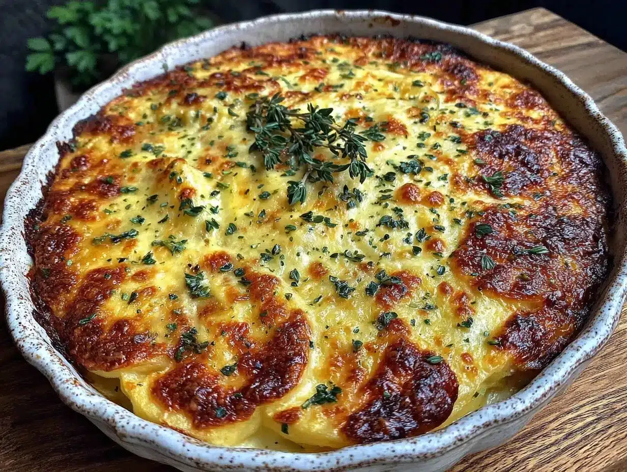 creamy scalloped potatoes recipe preparation steps