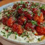 creamy whipped feta dip - featured image