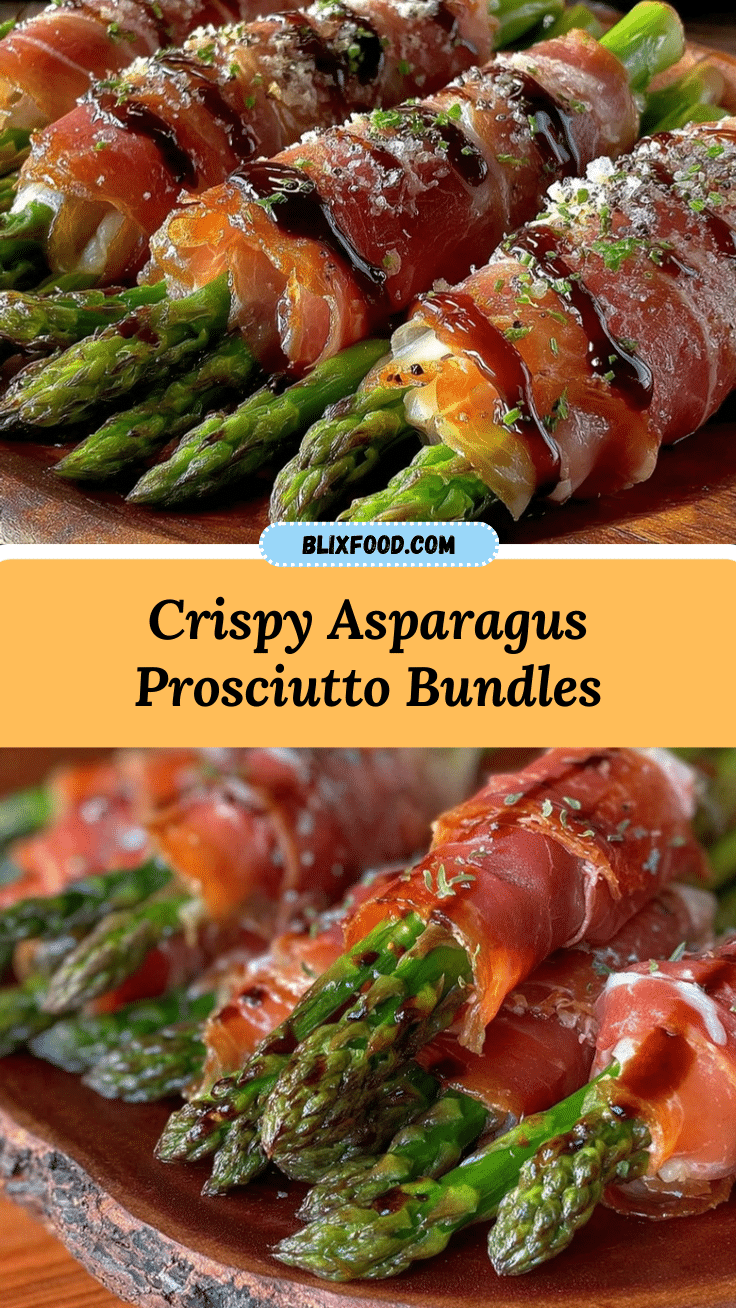 crispy asparagus prosciutto bundles recipe