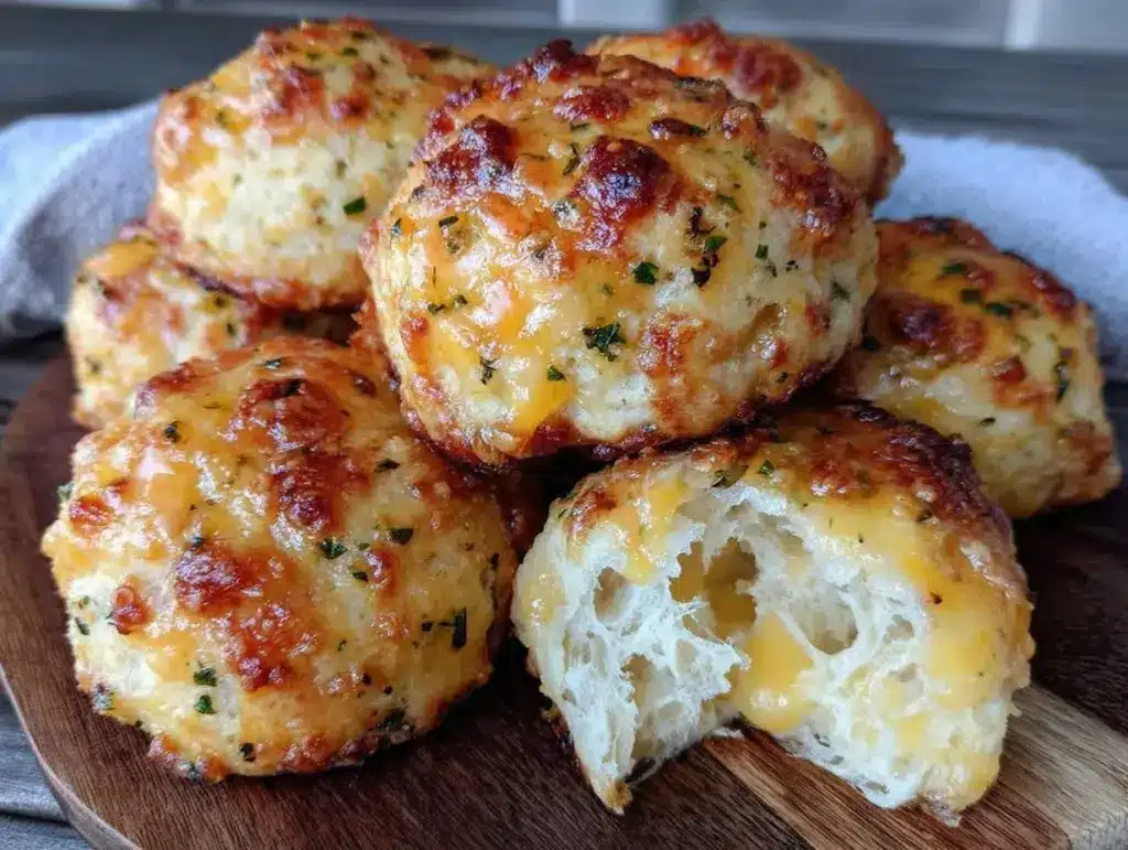 crispy cheese and herb sourdough rolls - featured image