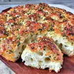 crispy everything bagel focaccia - featured image