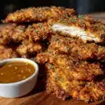 crispy fried chicken tenders - featured image