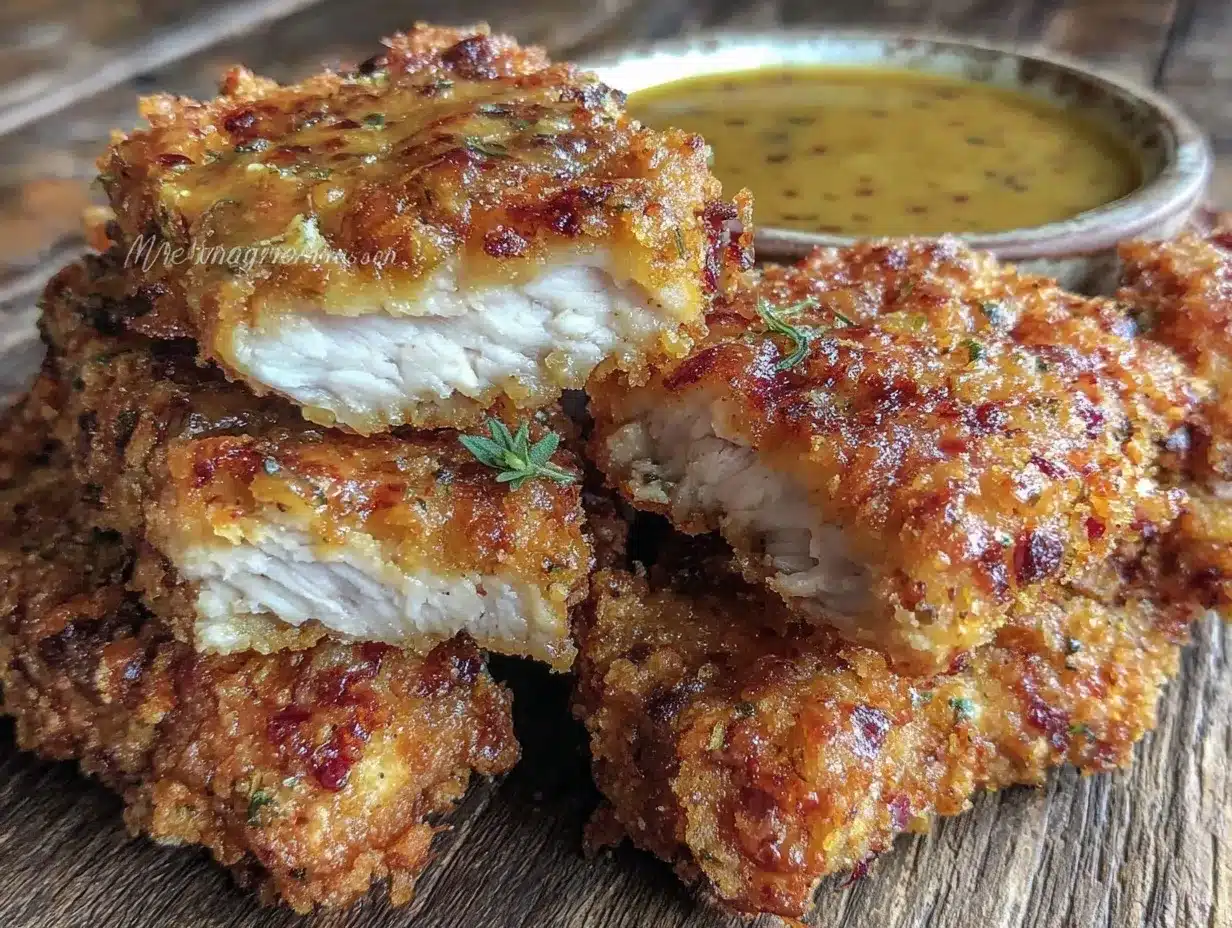 crispy fried chicken tenders preparation steps