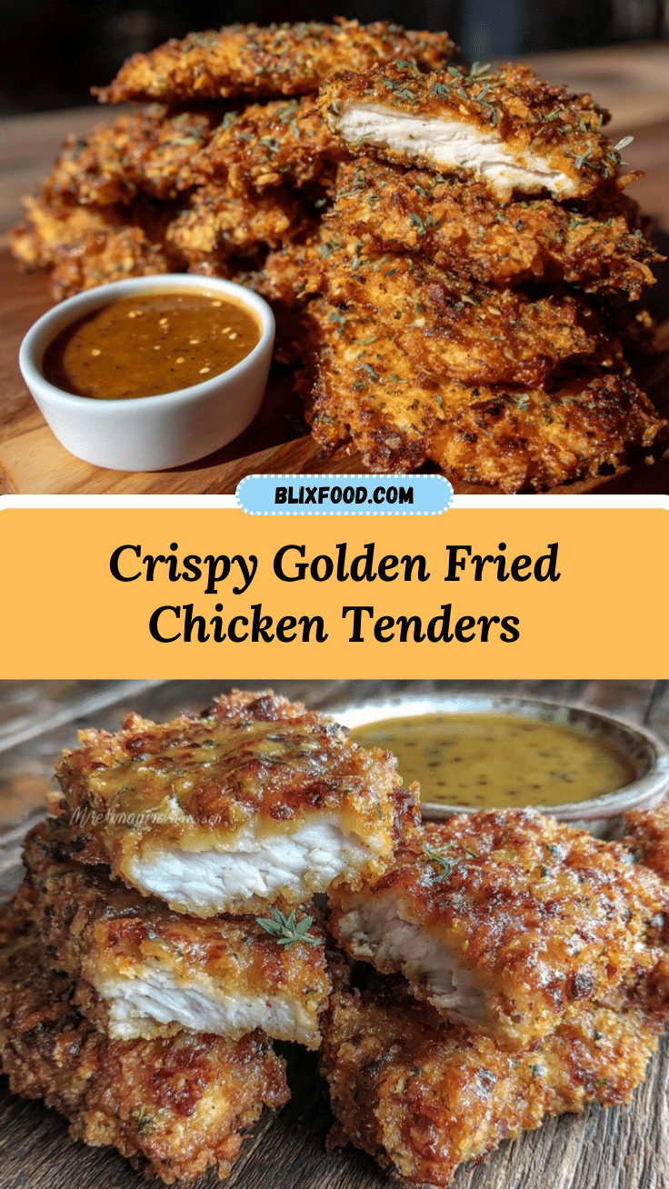 crispy fried chicken tenders recipe