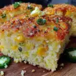 crispy jalapeño cheddar cornbread - featured image