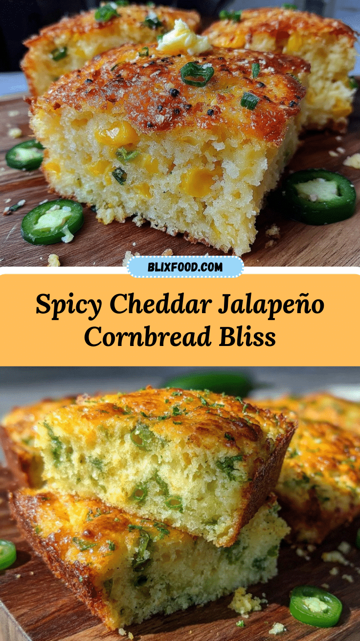 crispy jalapeño cheddar cornbread recipe