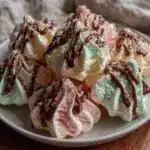 crispy pastel meringue cookies - featured image