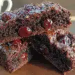 Dark Chocolate Cherry Almond Biscotti - featured image