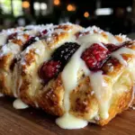 flaky berry cream cheese danish braid - featured image