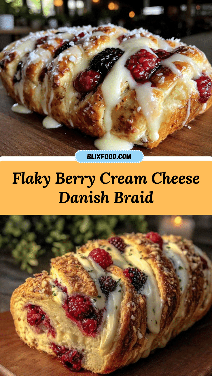 flaky berry cream cheese danish braid recipe