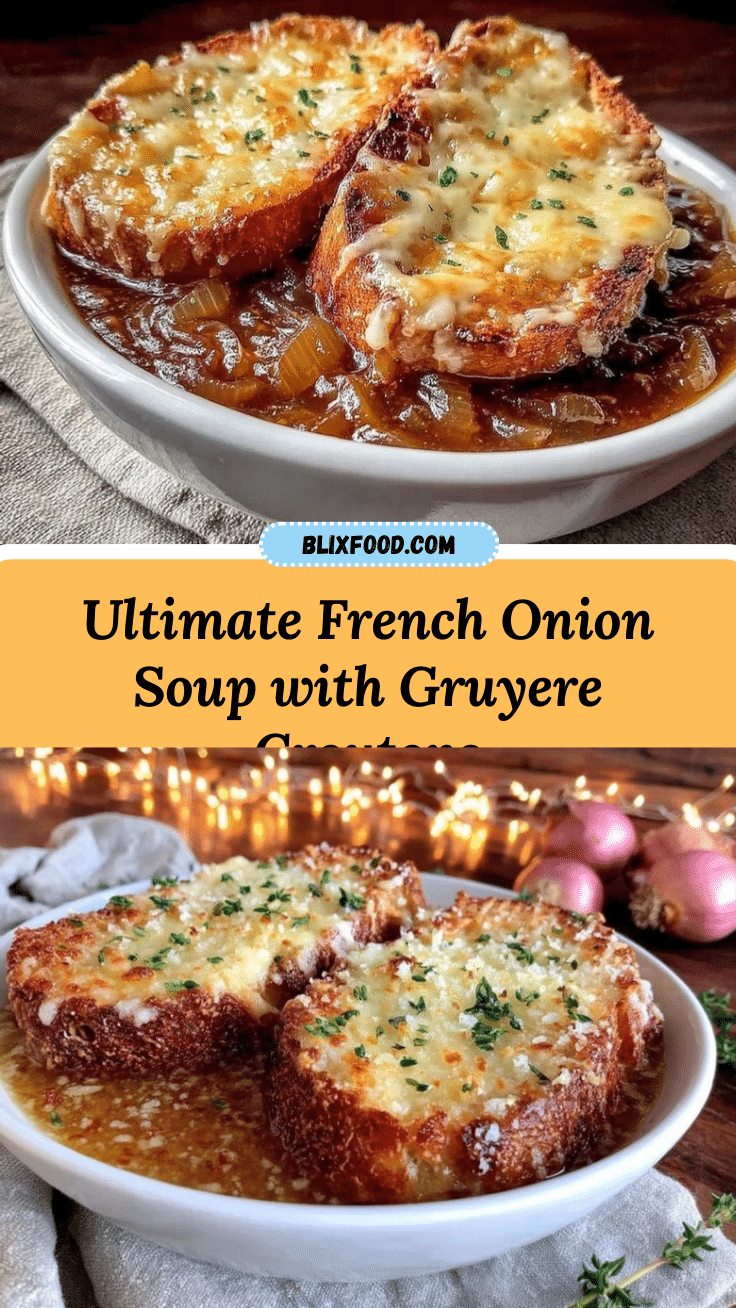 French onion soup recipe