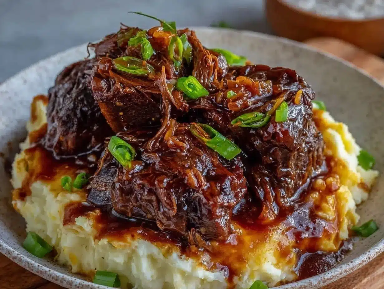 guinness braised short ribs - featured image