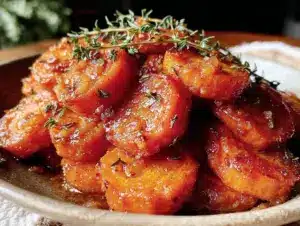 honey butter glazed carrots - featured image