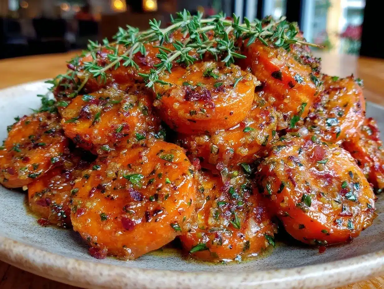 honey butter glazed carrots preparation steps