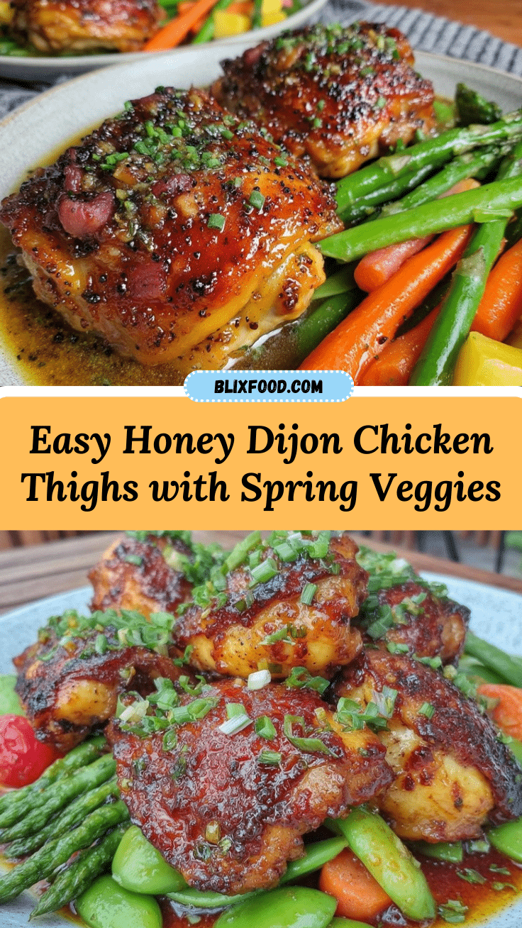 honey dijon chicken thighs recipe