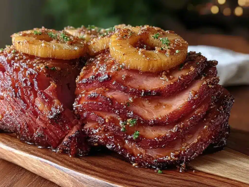 honey glazed ham - featured image