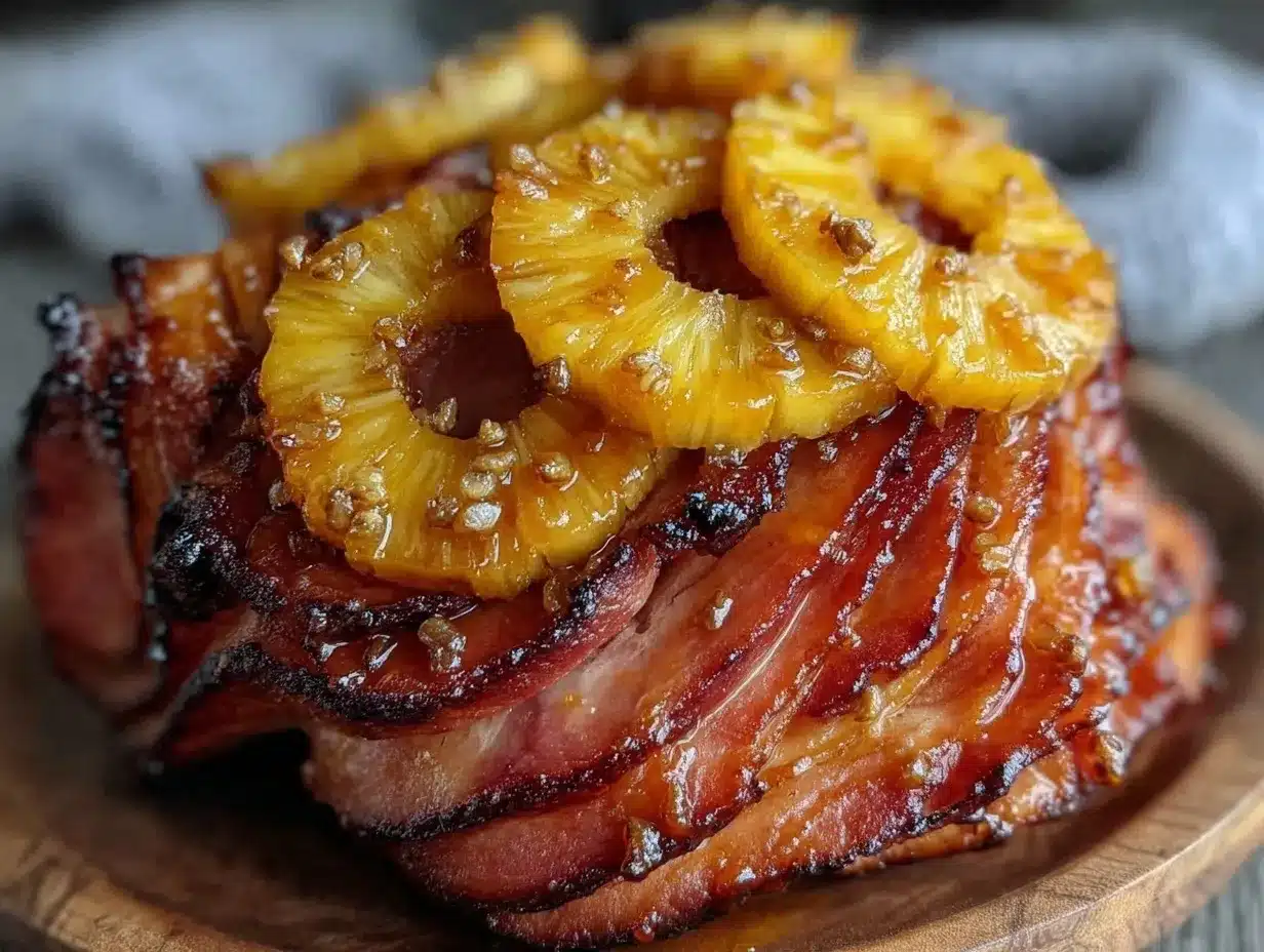 honey glazed ham preparation steps