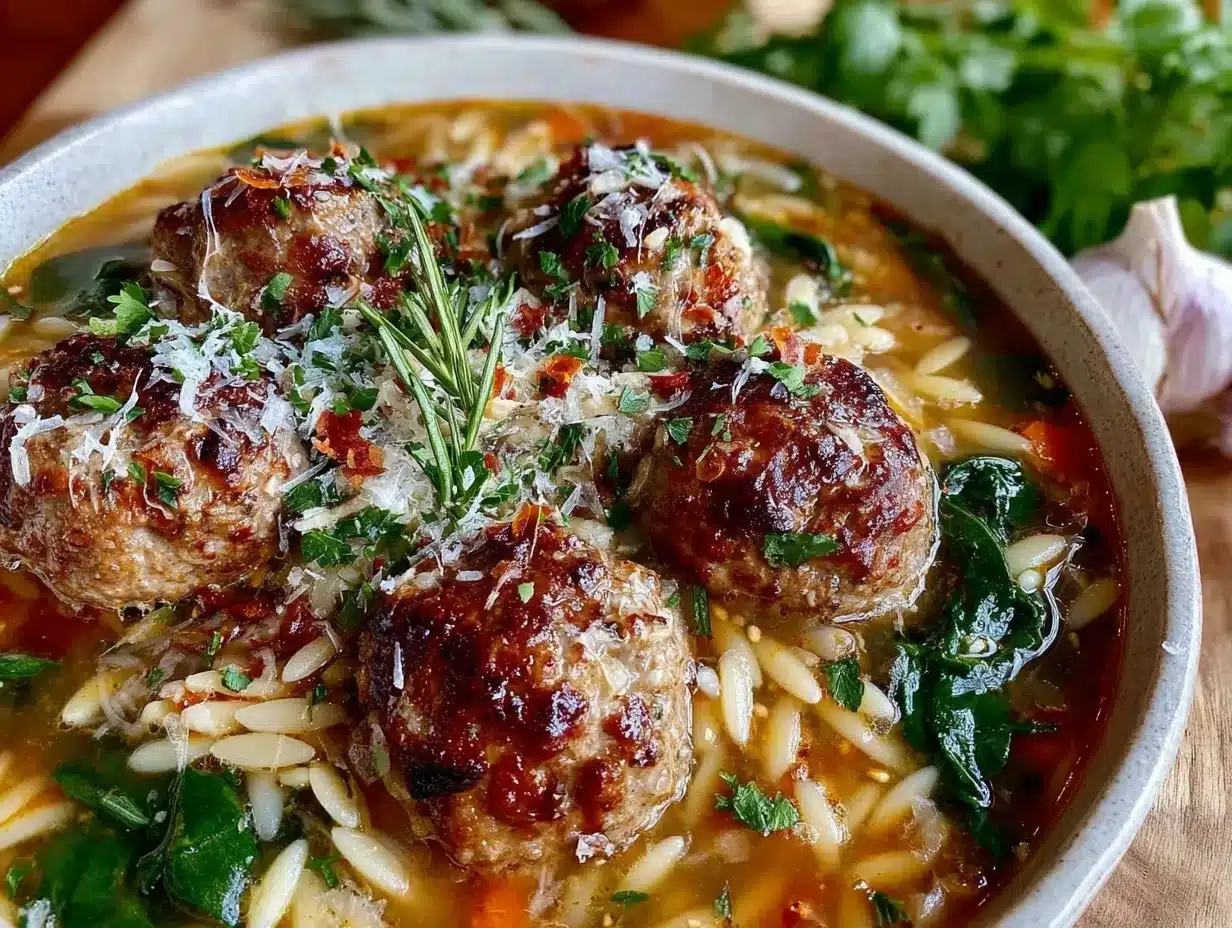 Italian wedding soup recipe preparation steps