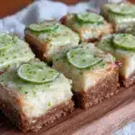 key lime pie cheesecake bars - featured image