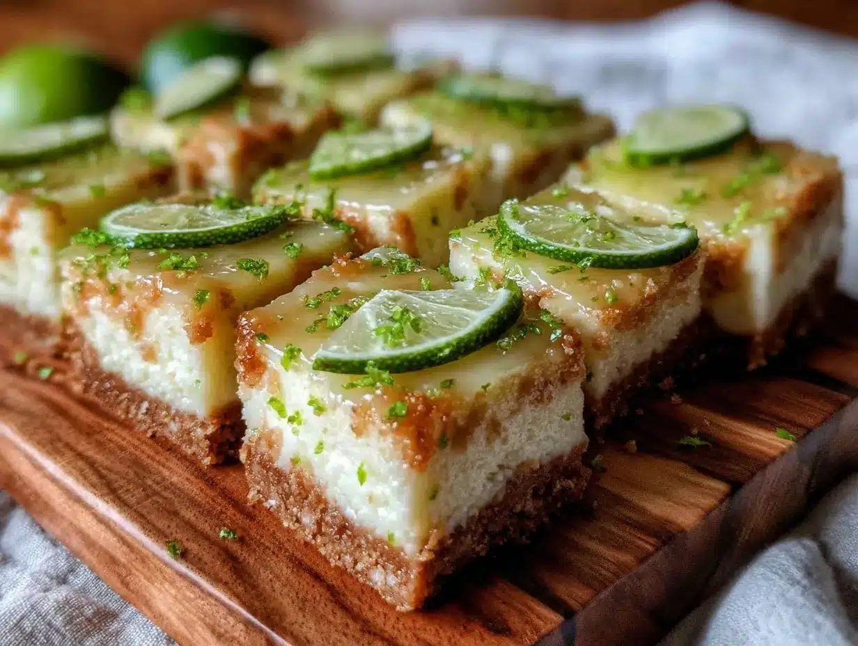 key lime pie cheesecake bars preparation steps