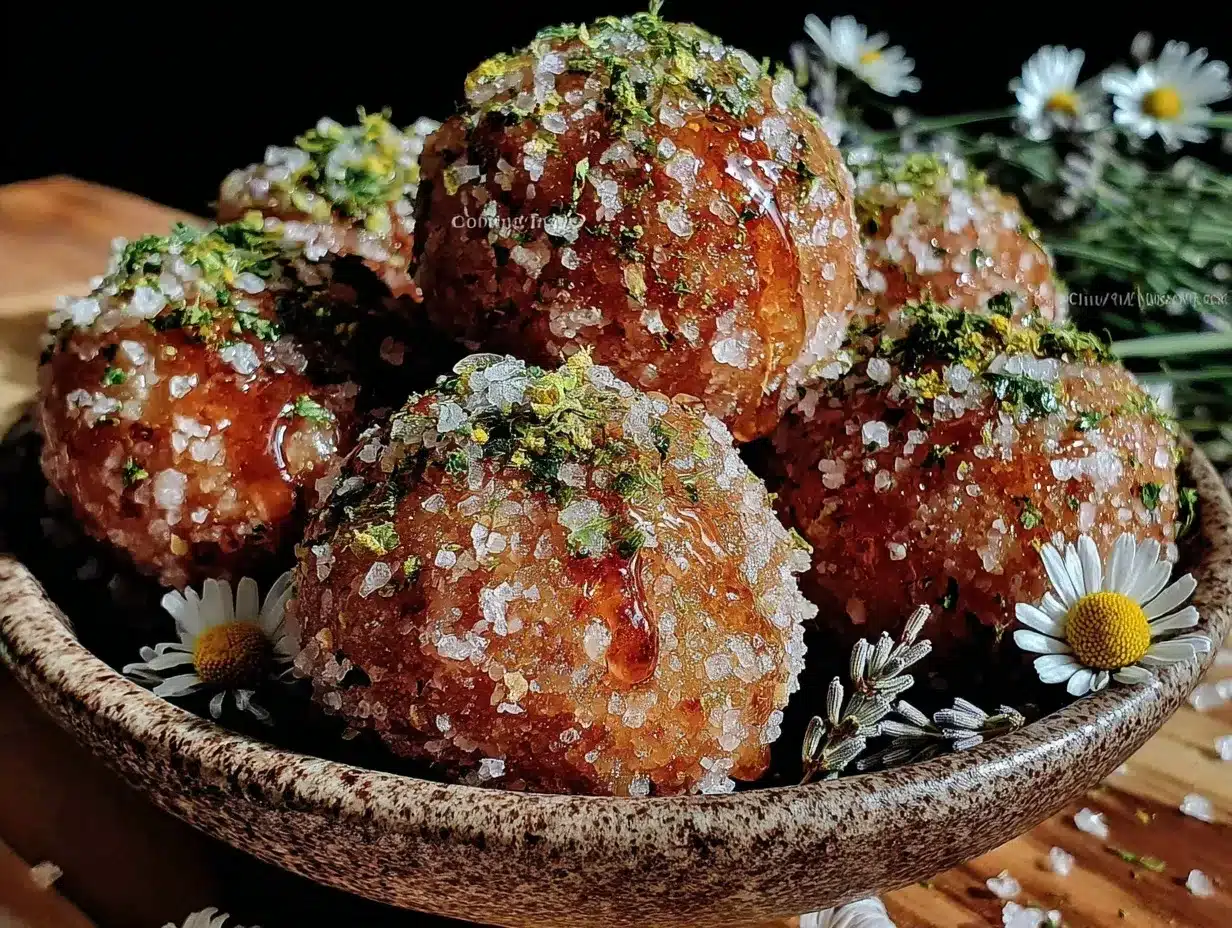 lavender honey chamomile tea bombs preparation steps