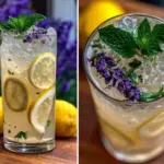 lavender lemonade recipe - featured image