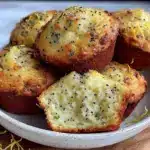 lemon poppy seed muffins - featured image