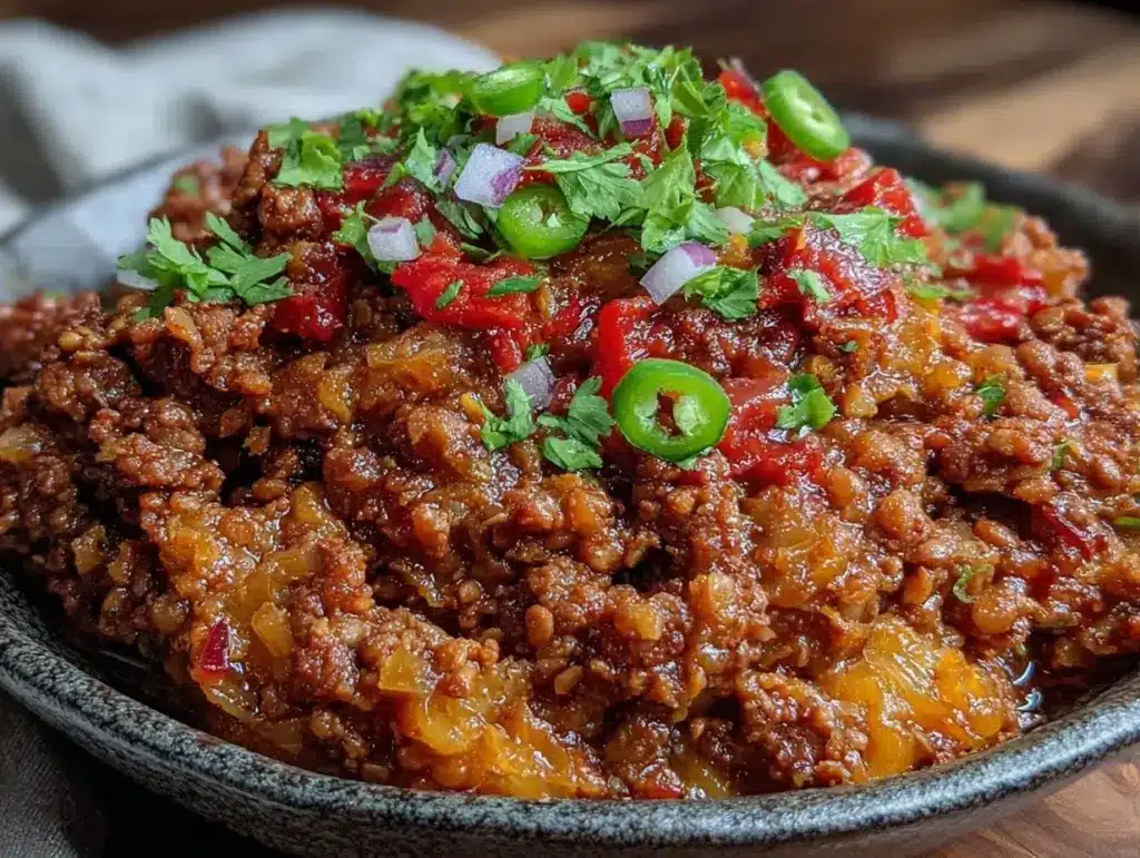 lentil walnut taco meat - featured image