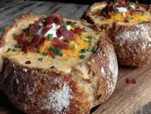 loaded baked potato soup - featured image
