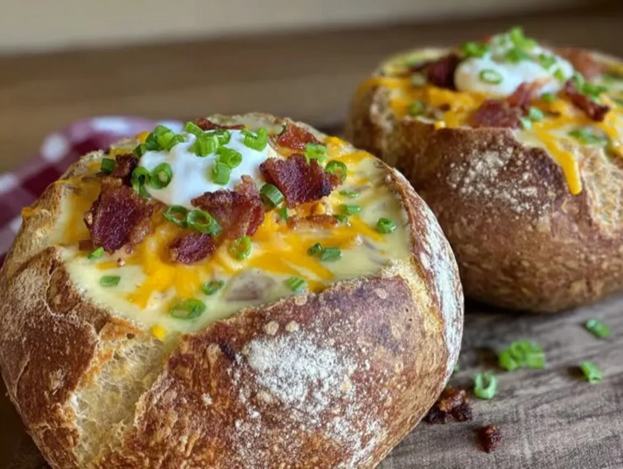 loaded baked potato soup preparation steps