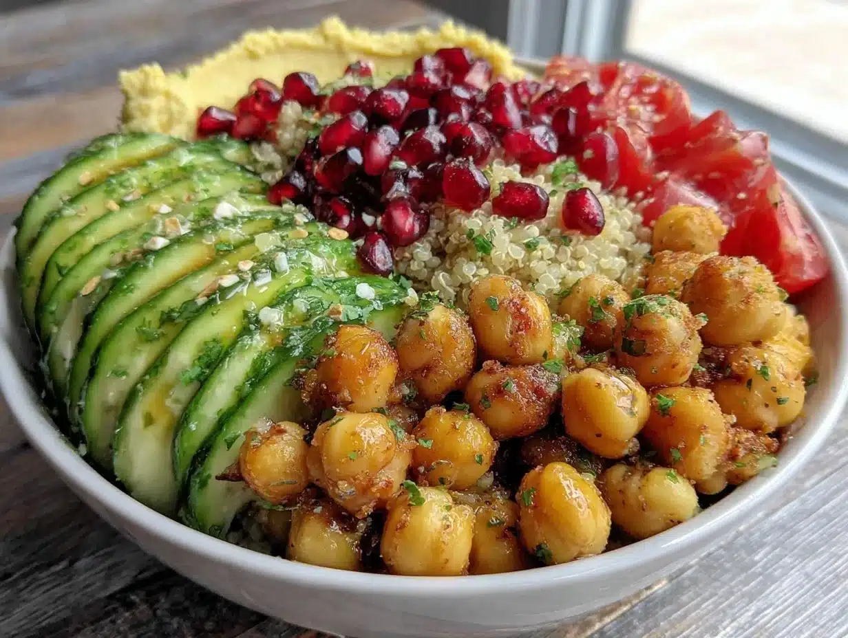Mediterranean Chickpea Buddha Bowl - featured image