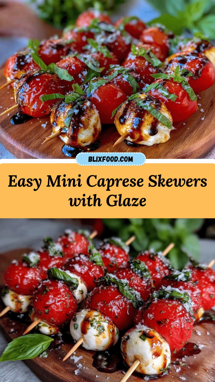 mini caprese skewers recipe