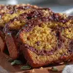 Moist Nutella Swirl Pumpkin Bread - featured image