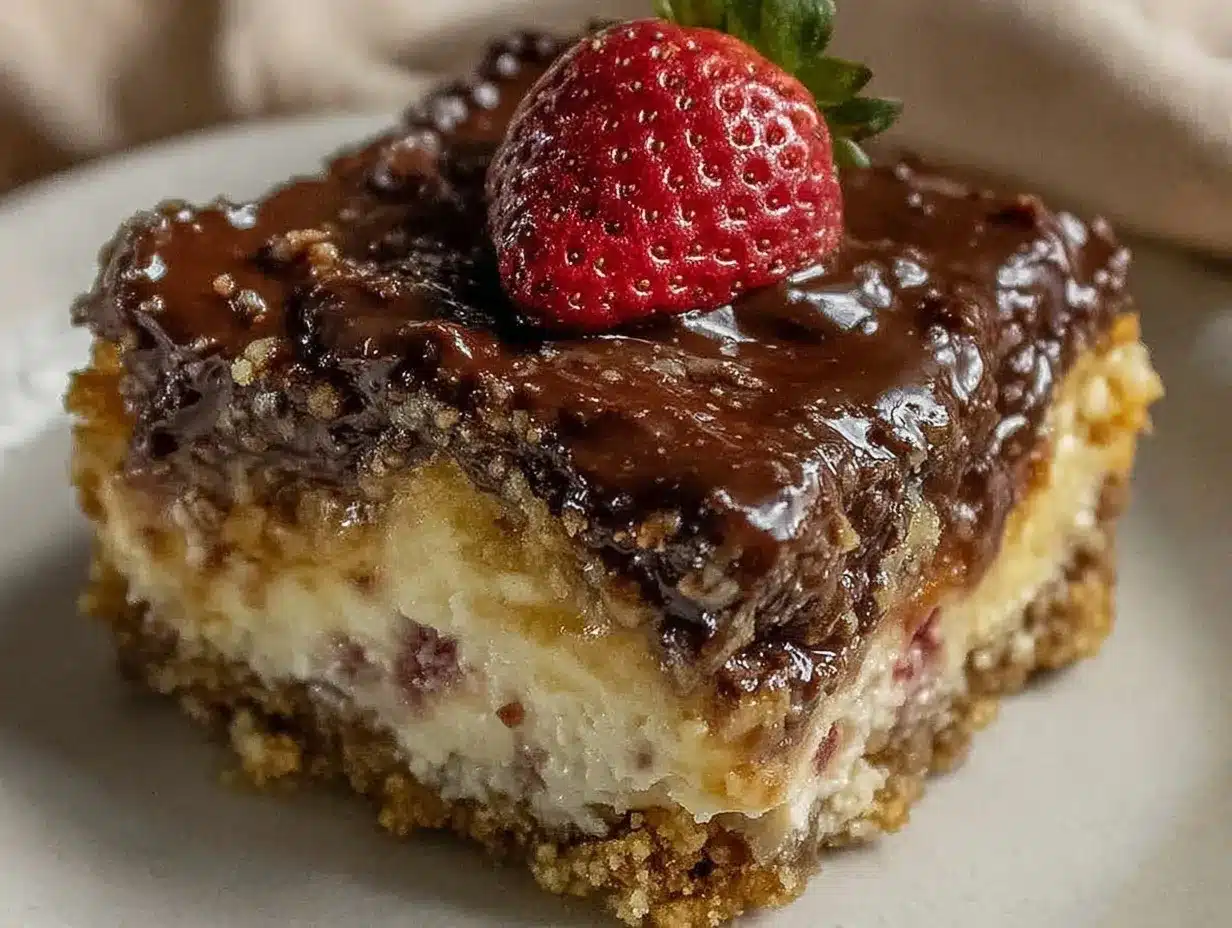 no-bake chocolate covered strawberry cheesecake preparation steps