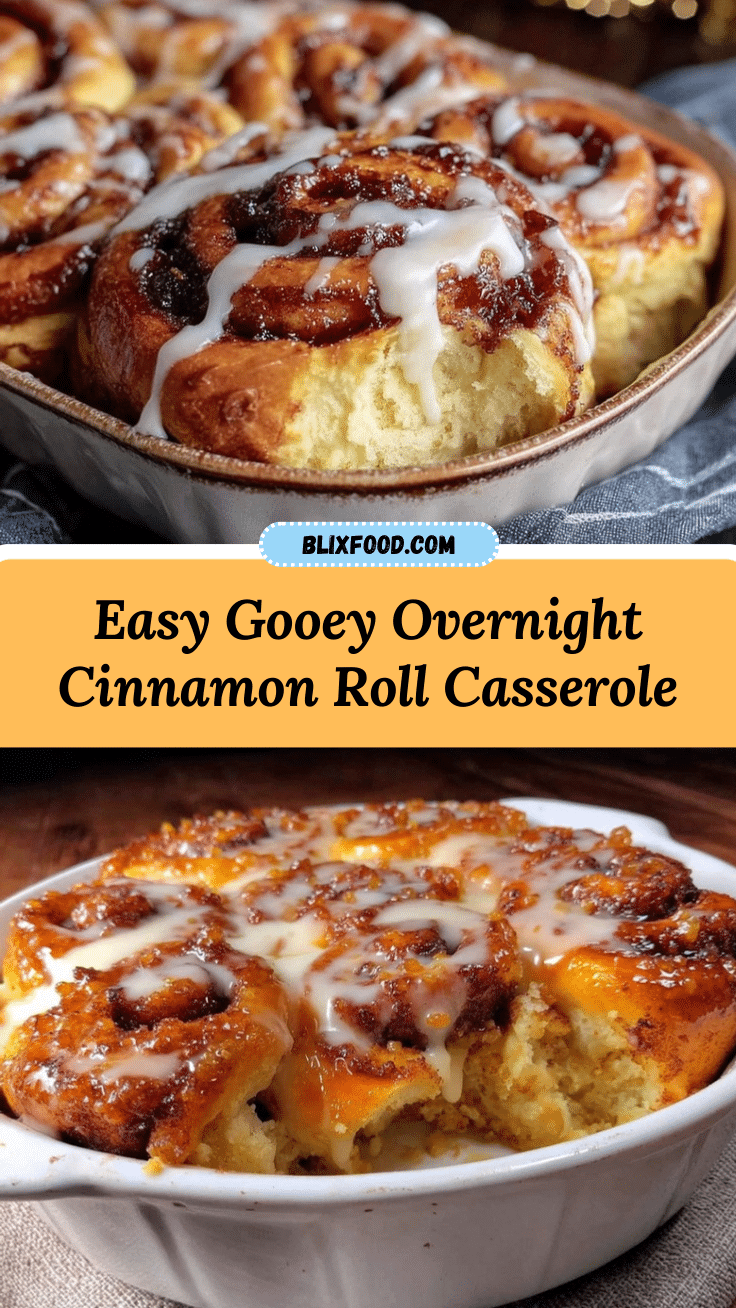 overnight cinnamon roll casserole recipe