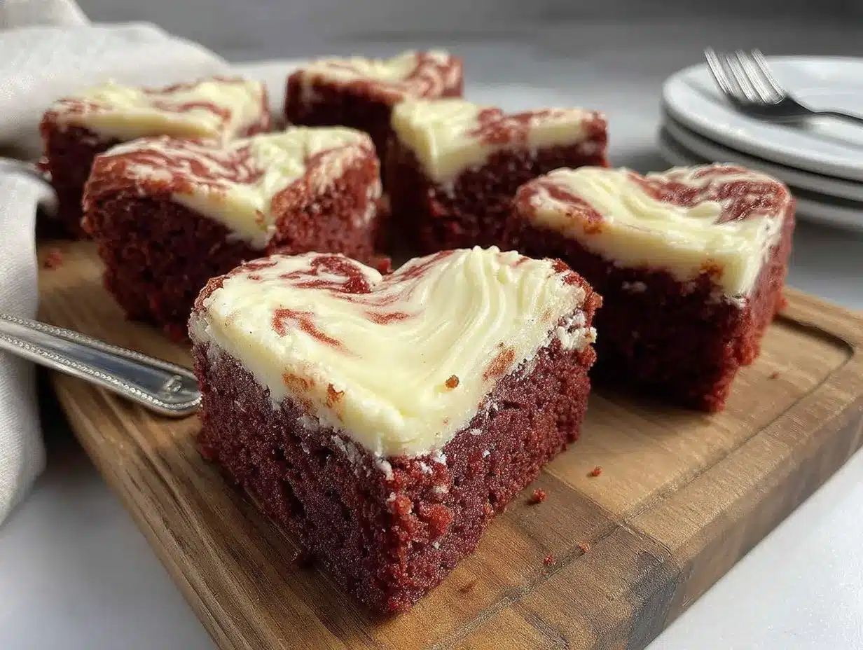 red velvet brownies preparation steps