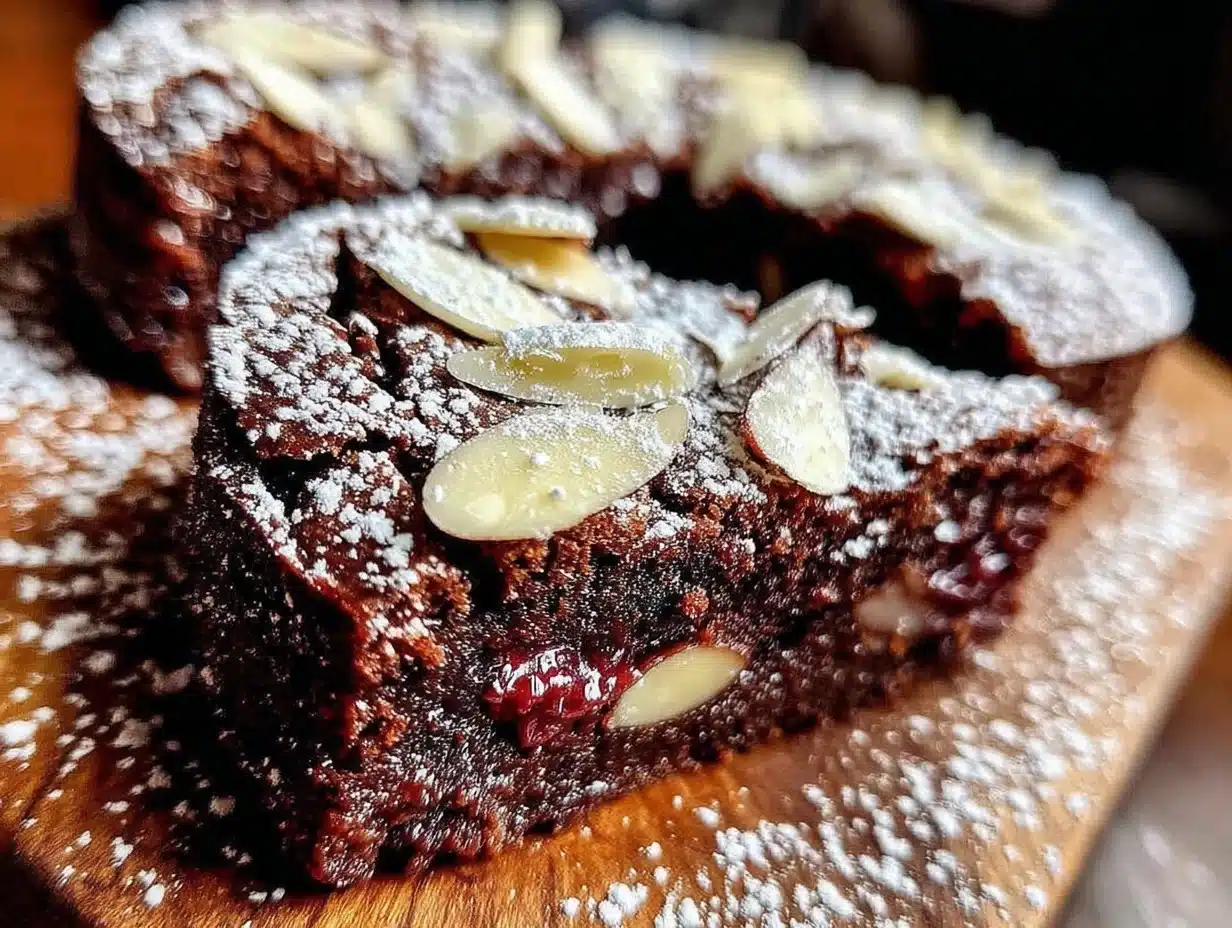 Rich Flourless Chocolate Almond Cake - featured image