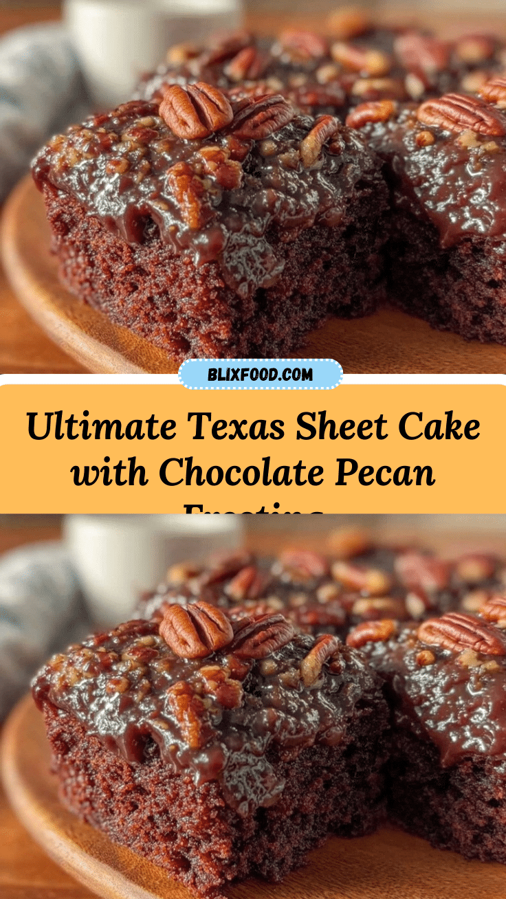 Texas Sheet Cake recipe