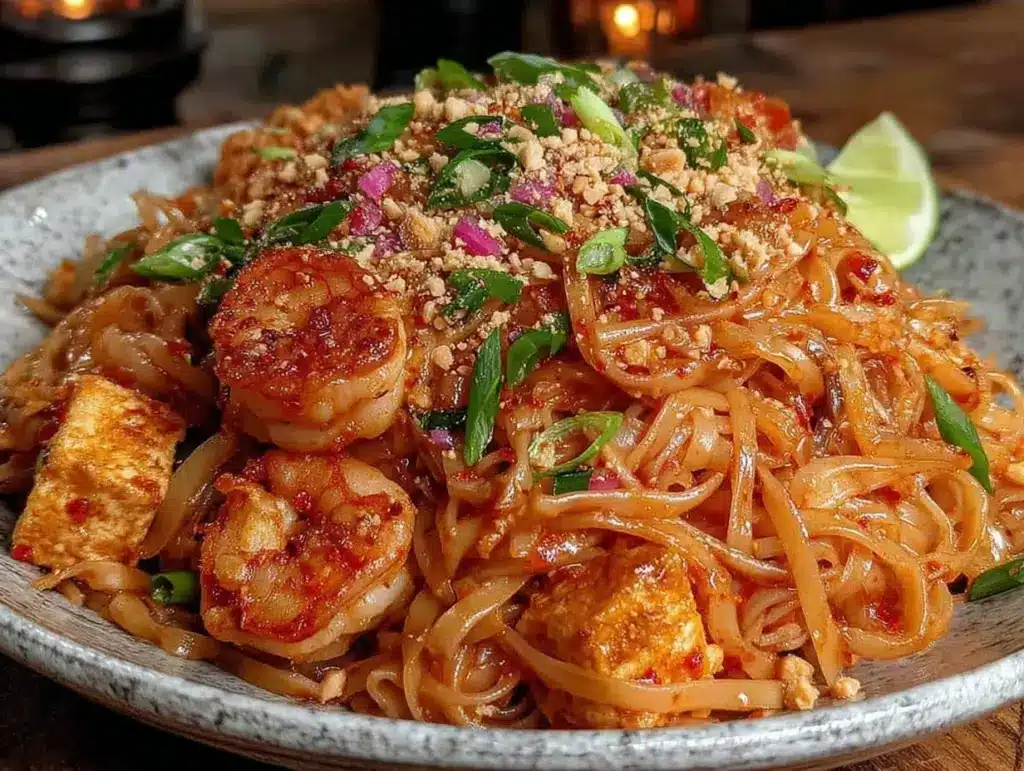 authentic pad thai recipe - featured image