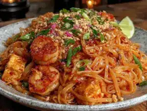 authentic pad thai recipe - featured image