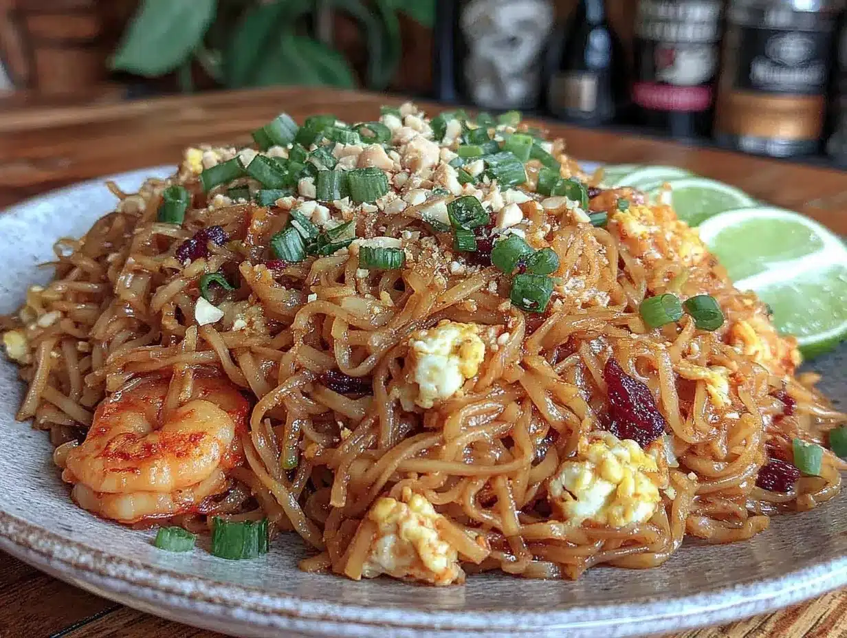 authentic pad thai recipe preparation steps